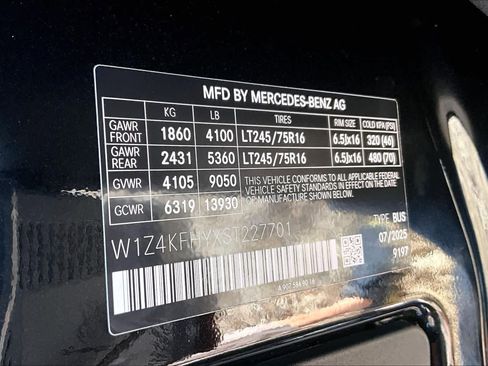 New 2025 Mercedes-Benz Sprinter 2500 image 14