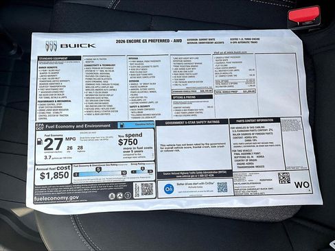 New 2026 Buick Encore GX Preferred w/ Comfort Package image 13