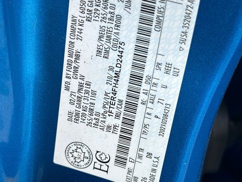 Used 2021 Ford Ranger Lariat w/ Technology Package image 27