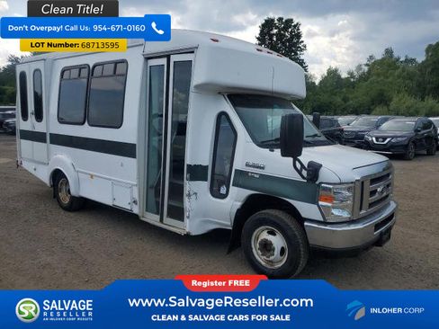 Used 2017 Ford E-350 and Econoline 350 Super Duty w/ Shuttle Bus Prep Package image 5