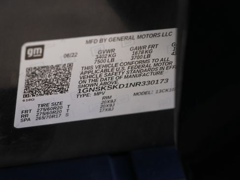 Used 2022 Chevrolet Tahoe Premier image 37