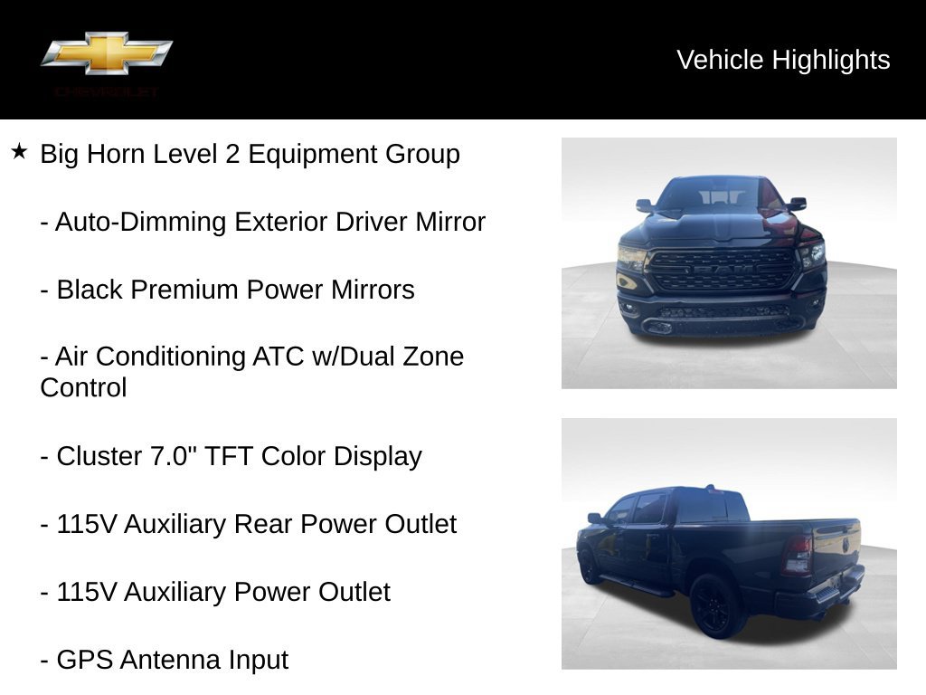 Used 2022 RAM 1500 Big Horn AWD/4WD image 19