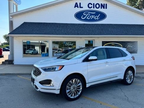 Certified 2022 Ford Edge Titanium w/ Equipment Group 301A AWD/4WD image 1