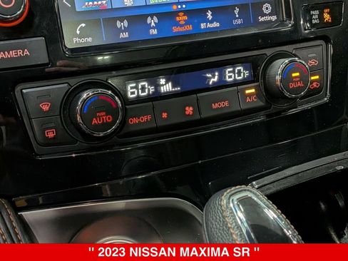 Certified 2023 Nissan Maxima SR w/ Sport Mat Group FWD image 23