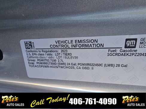 Used 2023 Chevrolet Silverado 1500 W/T w/ Trailering Package image 23