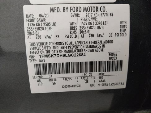 Used 2020 Ford Explorer XLT w/ Equipment Group 202A image 33