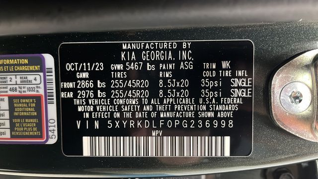 Used 2023 Kia Sorento SX Prestige AWD/4WD image 27