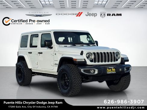 Certified 2024 Jeep Wrangler Unlimited Sahara image 1