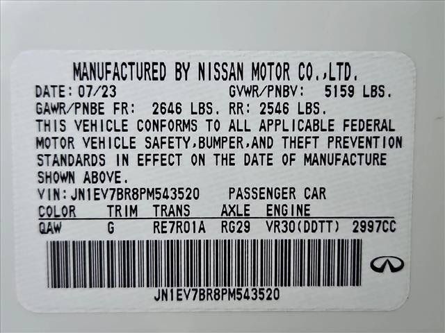 Used 2023 INFINITI Q50 Luxe AWD/4WD image 25