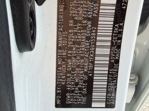 Used 2016 Toyota Camry SE FWD image 20