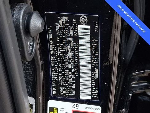 Used 2024 Toyota Camry SE w/ Cold Weather Package FWD image 27