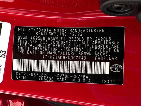 Used 2024 Toyota Camry XSE w/ Navigation Package image 26