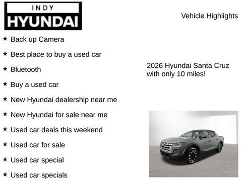 New 2026 Hyundai Santa Cruz SE AWD/4WD image 7