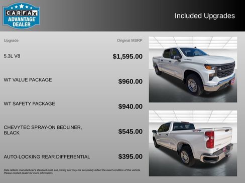Used 2026 Chevrolet Silverado 1500 W/T w/ WT Value Package AWD/4WD image 3
