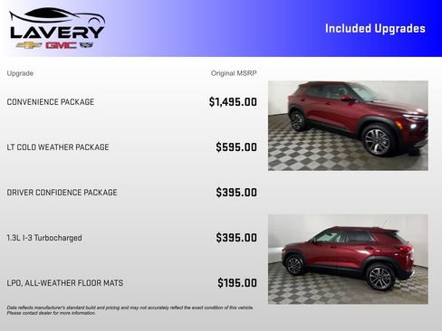 Used 2025 Chevrolet TrailBlazer LT w/ Convenience Package image 7