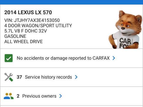 Used 2014 Lexus LX 570 4WD image 36