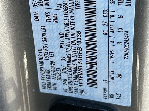 Used 2024 Ford F150 Lariat w/ FX4 Off-Road Package image 28