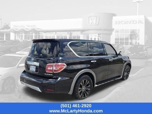 Used 2018 Nissan Armada Platinum w/ Captain Seat Package RWD image 5