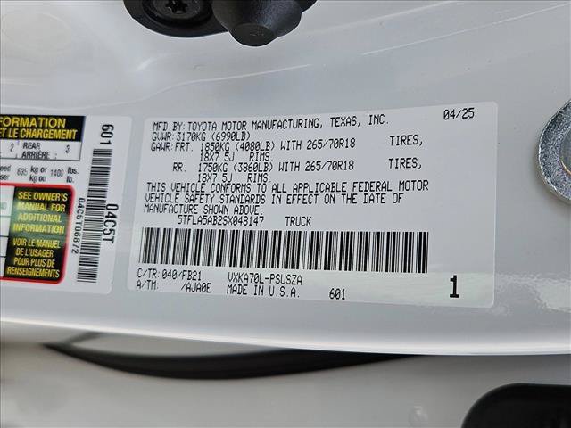 Used 2025 Toyota Tundra SR5 RWD image 23