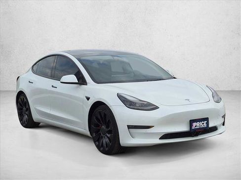 Used 2022 Tesla Model 3 Performance AWD/4WD image 3