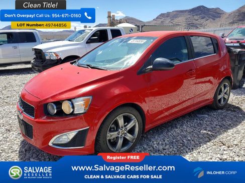 Used 2013 Chevrolet Sonic RS image 1