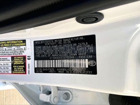 Used 2026 Toyota Camry LE w/ Convenience Package FWD image 33