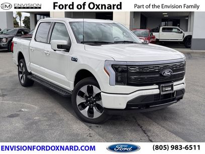 New 2025 Ford F150 Lightning Platinum