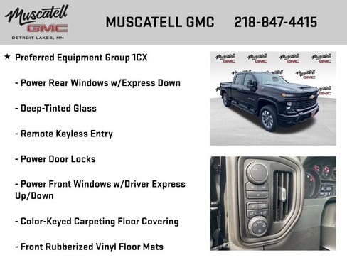 Used 2024 Chevrolet Silverado 2500 Custom w/ Custom Value Package AWD/4WD image 12