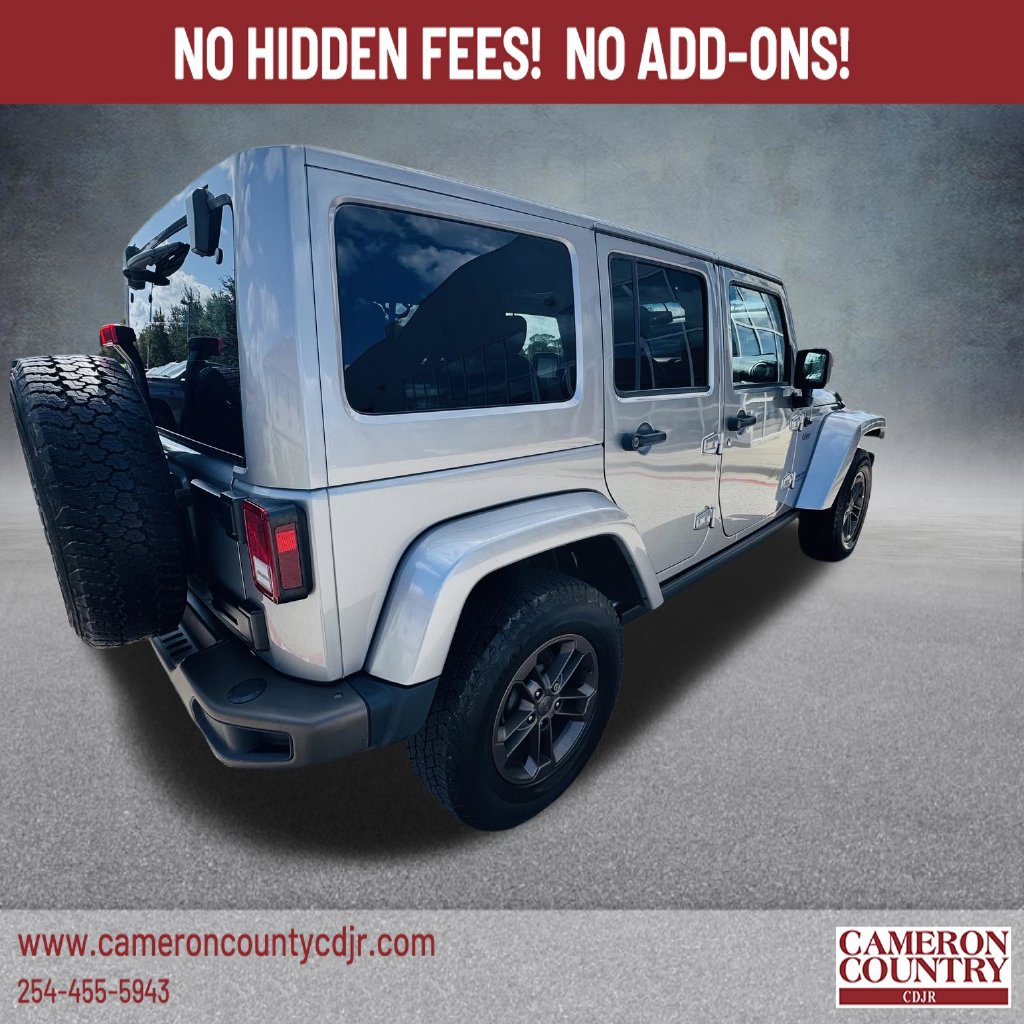 Used 2017 Jeep Wrangler Unlimited Sahara AWD/4WD image 7