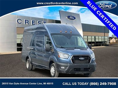 Certified 2023 Ford Transit 350 148 High Roof Extended DRW w/ Load Area Protection Package