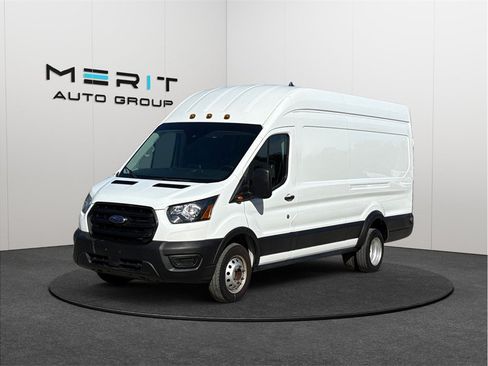 Used 2020 Ford Transit 350 148 High Roof Extended DRW w/ Load Area Protection Package RWD image 4