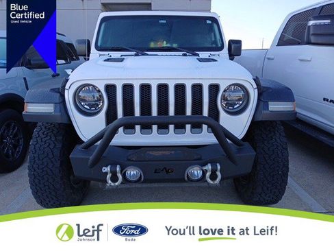 Used 2018 Jeep Wrangler Unlimited Rubicon w/ LED Lighting Group image 1