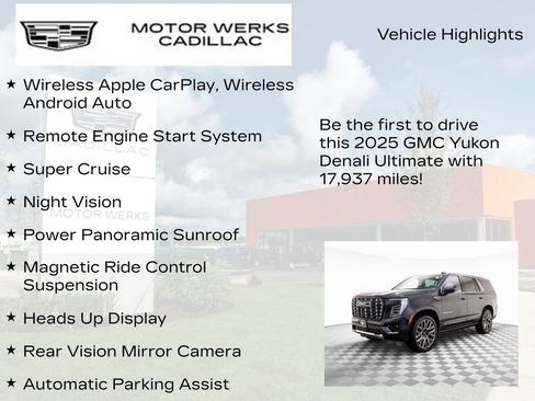 Used 2025 GMC Yukon Denali Ultimate image 7
