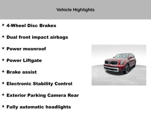Certified 2024 Kia Telluride EX w/ EX Captain's Chair Package FWD image 46