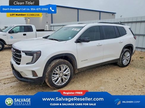 Used 2025 GMC Acadia Elevation w/ Elevation Premium Package FWD image 1