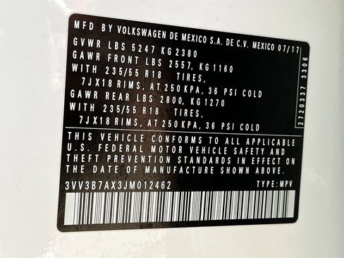 Used 2018 Volkswagen Tiguan SEL image 31