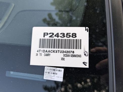 Used 2026 Toyota Camry XSE w/ Premium Plus Package FWD image 36