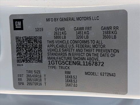 Used 2020 GMC Canyon SLE w/ Elevation Edition RWD image 23