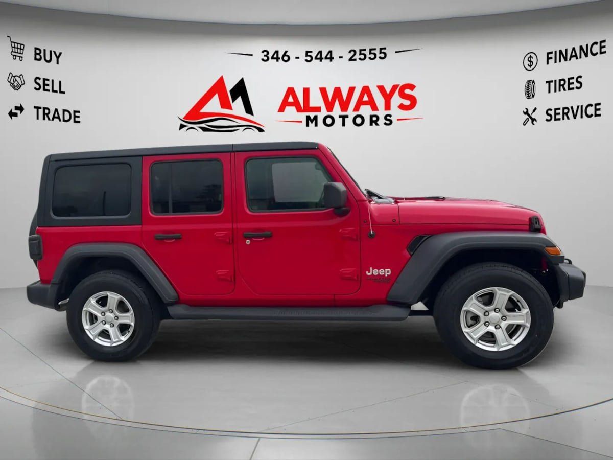 Used 2020 Jeep Wrangler Unlimited Sport S AWD/4WD image 4