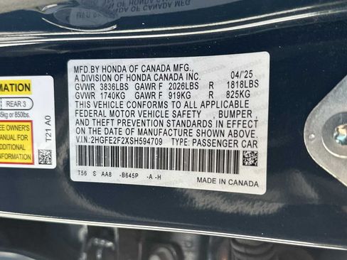 Used 2025 Honda Civic LX image 34
