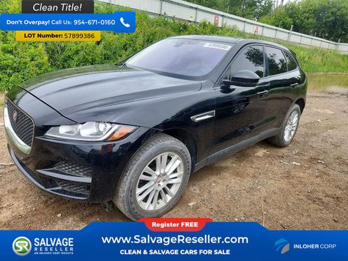 Used 2017 Jaguar F-PACE AWD/4WD image 1