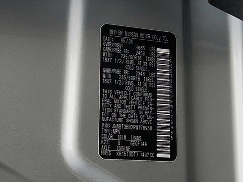 Certified 2024 Nissan Rogue SV w/ SV Premium Package image 27