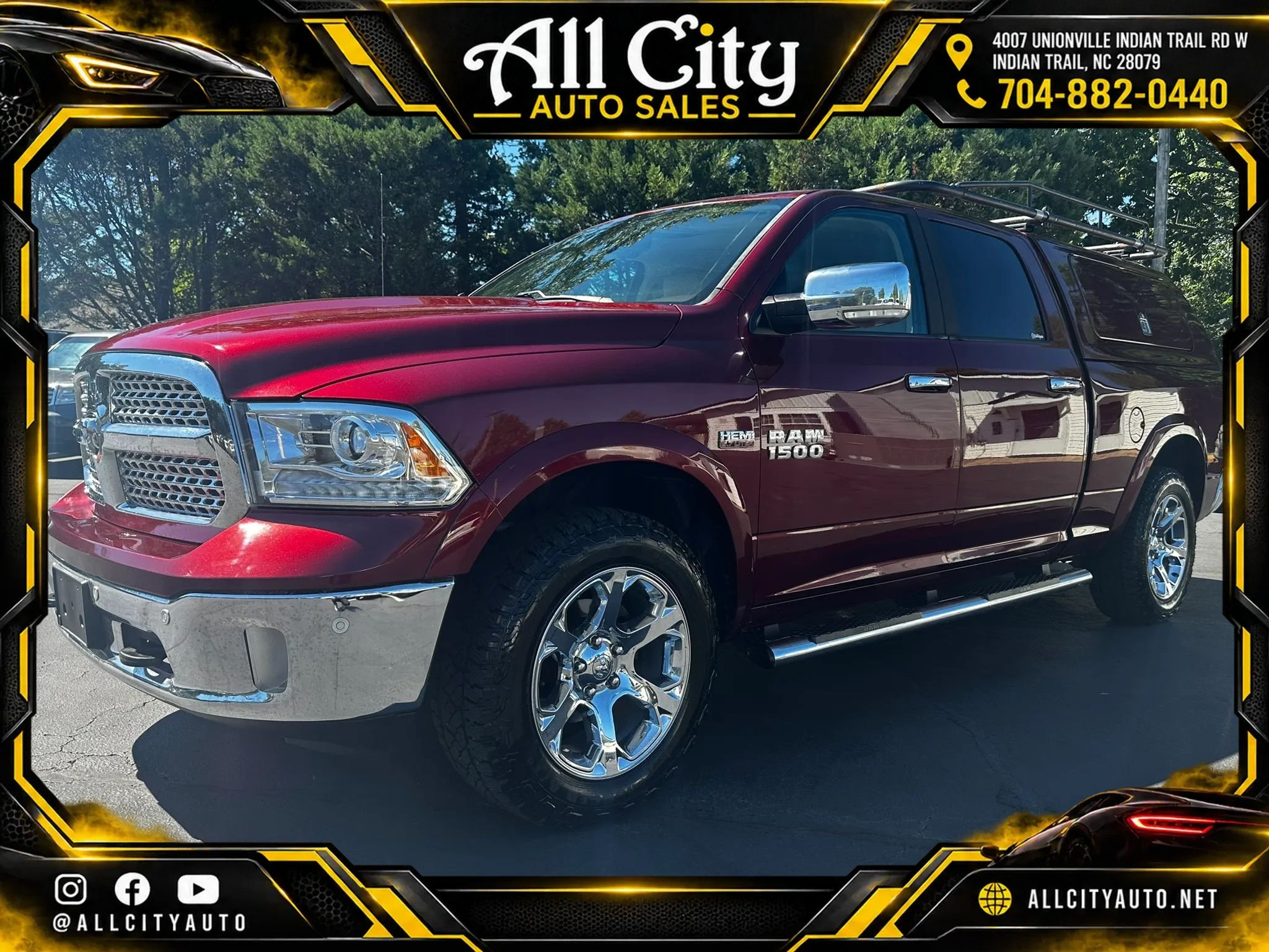 Used 2017 RAM 1500 Laramie w/ Protection Group AWD/4WD image 3