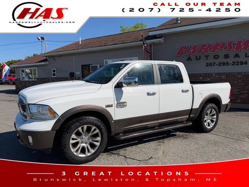 Used 2017 RAM 1500 Laramie Longhorn w/ Protection Group AWD/4WD image 2