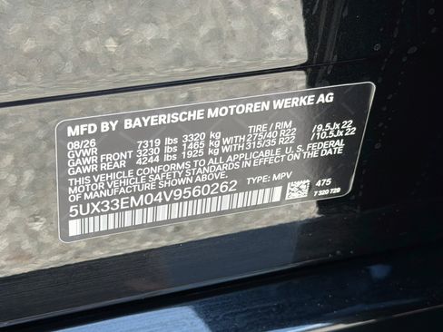 New 2027 BMW X7 M60i AWD/4WD image 46
