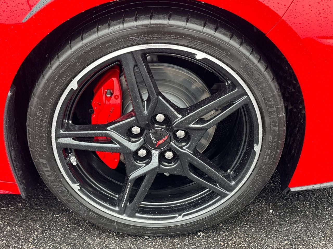 Used 2023 Chevrolet Corvette Stingray Premium Cpe w/ Chrome Exterior Badge Package RWD image 9