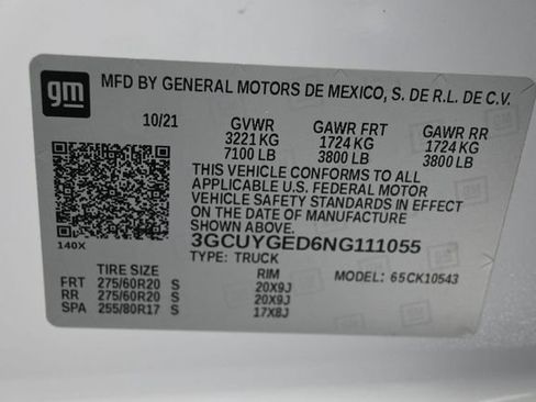 Used 2022 Chevrolet Silverado 1500 LTZ w/ Technology Package AWD/4WD image 46