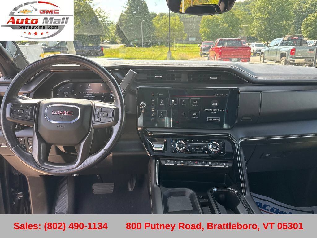 Certified 2024 GMC Sierra 2500 AT4X w/ Snow Plow Prep/Camper Package AWD/4WD image 14