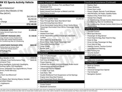 Used 2022 BMW X5 xDrive40i w/ Premium Package