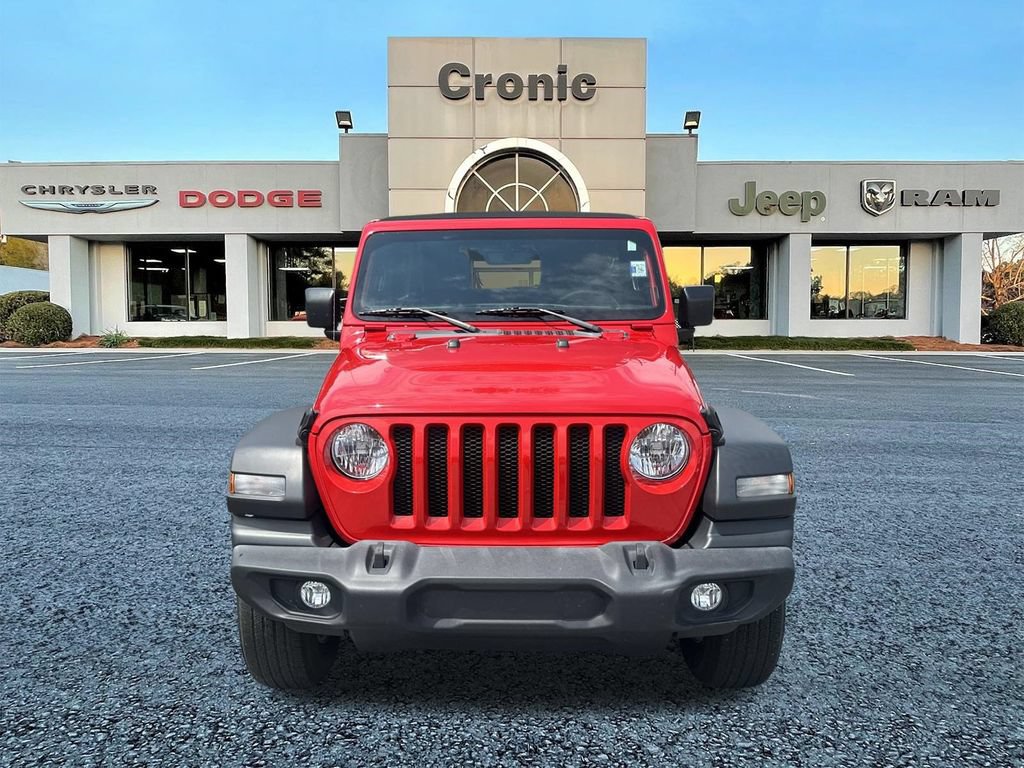 Used 2023 Jeep Wrangler Unlimited Sport w/ Sun And Sound Package AWD/4WD image 8